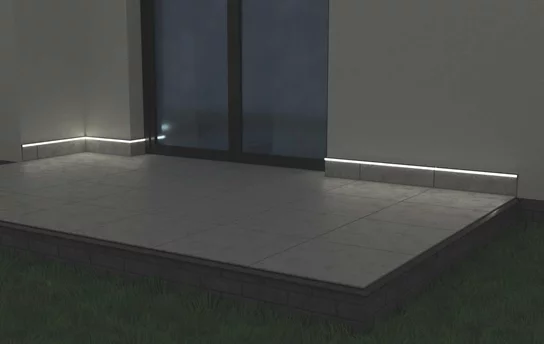 Profil Cokołowy C Led 200cm 2m