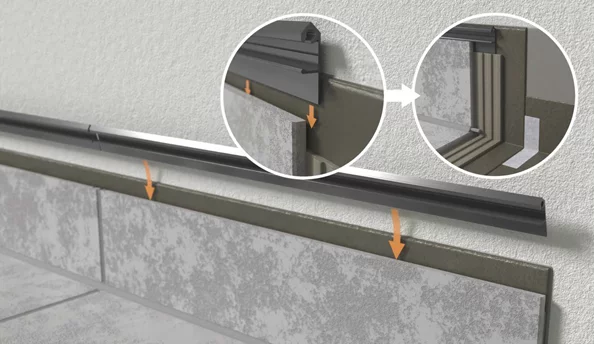 Profil Cokołowy C Led 200cm 2m