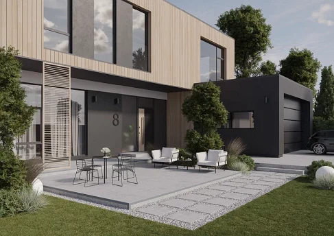 Płyta Tarasowa Crusil Evolution Grey 2.0 60x60x2